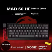 FGG Madlions Mad60 HE Mad68 Pro HE E-sports Magnetic Switch Mechanical Keyboard RGB Wired Hot Swap 8K Customized Gaming Keyboard