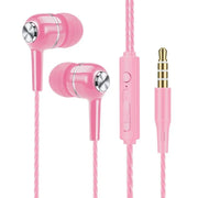 Wired Headphones 3.5mm Sport Earbuds with Bass Phone Earphones Stereo Headset with Mic volume control Music Earphones