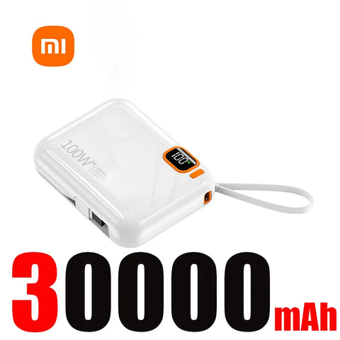 Xiaomi 50000mah Portable PD 120W Power Bank Two-way Fast Charger Mini Powerbank For iPhone Xiaomi Samsung