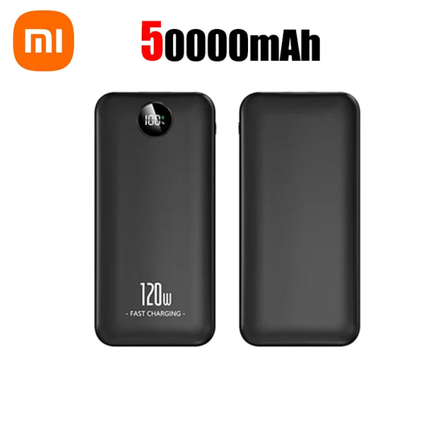 Xiaomi 120W Power Bank Large-capacity 200000mAh Super Fast Charging Portable Long Endurance Digital Display For Android IOS