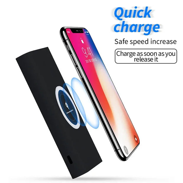 Lenovo 200000mAh External Battery Power Bank Two-Way Wireless Fast Charge Powerbank Portable Charger Type-C For iPhone Samsung