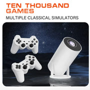 M300 Max Retro Video Game Consoles Video Game Consoles Portable Mini Intelligent Projector 720P Home Projector Boy Games Gifts