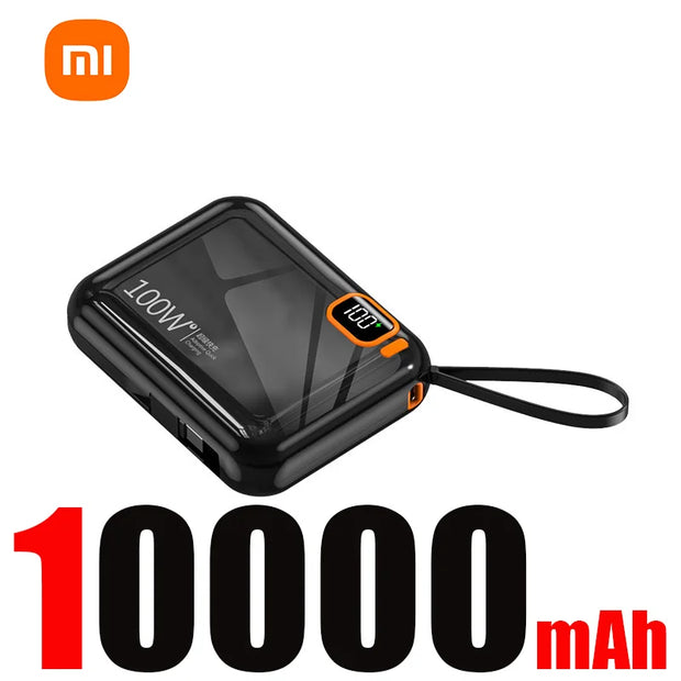 Xiaomi 50000mah Portable PD 120W Power Bank Two-way Fast Charger Mini Powerbank For iPhone Xiaomi Samsung