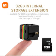 Xiaomi  Mini 1080p Camera Home Small Wireless Wifi Cameras Outdoor Upgraded Motion Detection Security Alerts Night Vision Camera