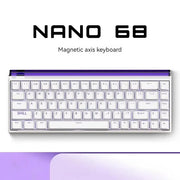 Madlions NANO 68/68 PRO Magnetic Axis Keyboard TTC Axis Type-C RGB 8000HZ Adjustable 0 Dead Zone RT 0.01 Esports Gaming Keyboard