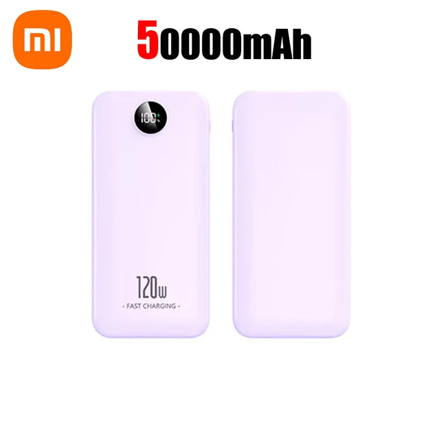 Xiaomi 120W Power Bank Large-capacity 200000mAh Super Fast Charging Portable Long Endurance Digital Display For Android IOS