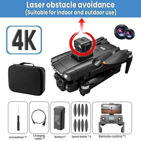 For Xiaomi V198GPS Drone ESC 8K Profesional  Brushless Laser obstacle avoidance Aerial Optical Foldable Quadcopter Mini Dron New