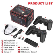 X2 Plus 256G 50000 Game GD10 Pro 4K Game Player 3D HD Retro Video Game Console Wireless Controller TV 50 Emulator For Kids Gifts