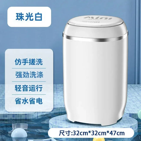 Washing Machine Portable Automatic Washing Machine Household Small Washing Integrated Underwear Sock Fantastic