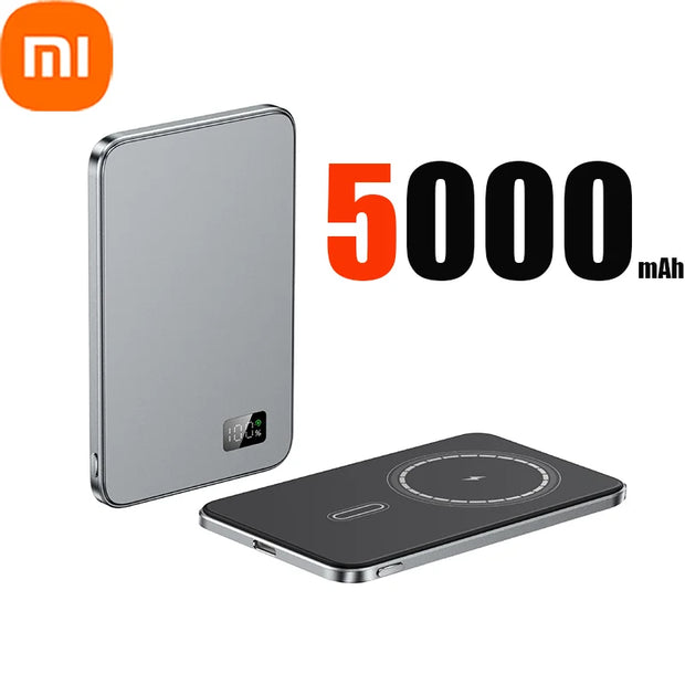 Xiaomi 10000mAh Thin Magnetic Wireless Power Bank PD25W Fast Charging Portable External Battery for Magsafe For iPhone Samsung