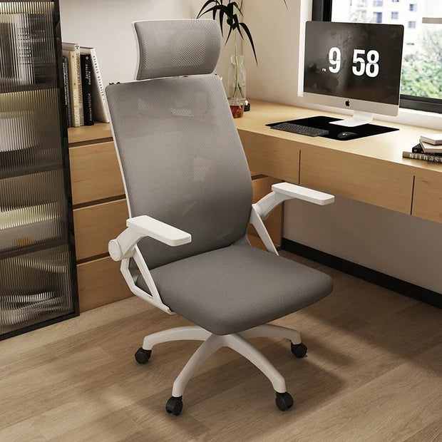 Home Office Simple Design Computer Chair Comfortable Sedentary Ergonomic   Lifting Swivel  Gaming Furniture