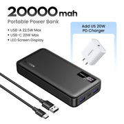 UGREEN 20000/10000mAh PD 20W Power Bank Fast Charge Portable PowerBank for iPhone 16 15 Pro Max Xiaomi Phone External Battery