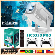 Project HCS350 Pro Retro Video Game Consoles Quad Core ARM Cortex-A53 Video Game Consoles WIFI Portable Intelligent Projector