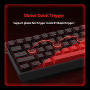 MADLIONS MAD68 Pro Magnetic Switch Mechanical Keyboard 8000Hz Wired Aluminium Alloy Gaming Keyboard Keyboard PC Accessory Custom